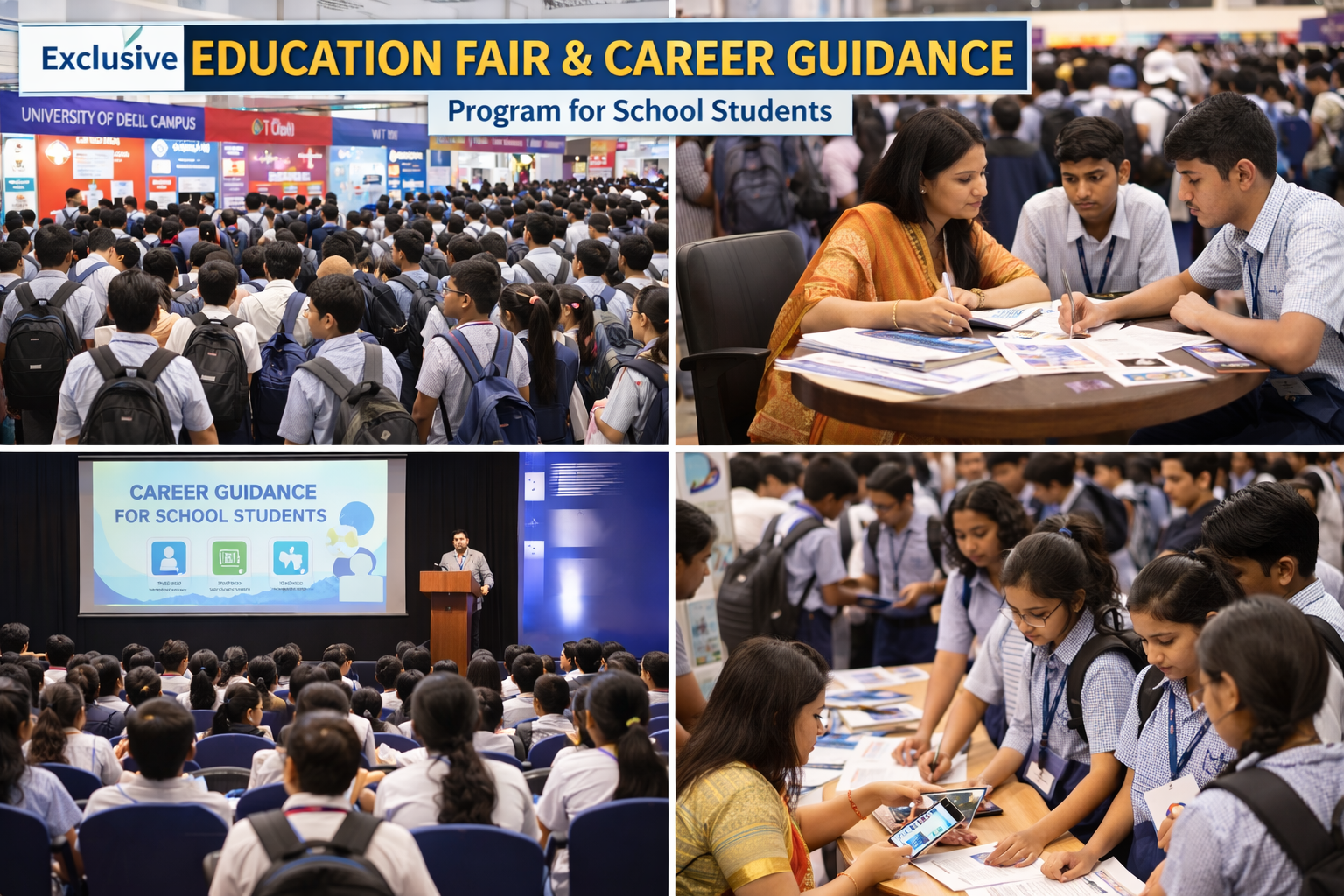 Exclusive Education Fair & Career Guidance Program for School Students